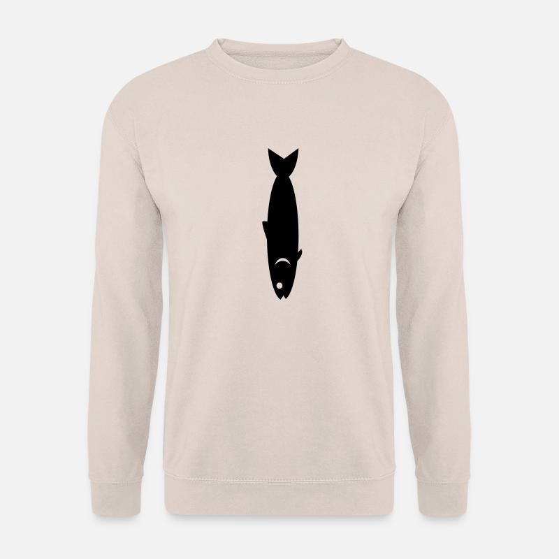 fisch_krawatte - Unisex Pullover - Sand