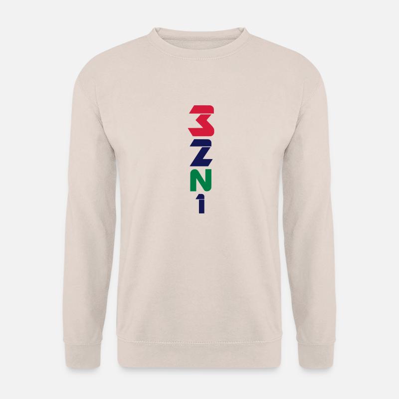 3 Gänge Gears 3 colors V-Form - Unisex Pullover - Sand