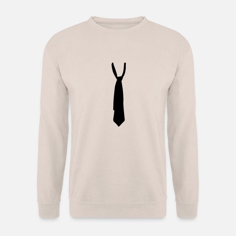 Krawatte - Unisex Pullover - Sand