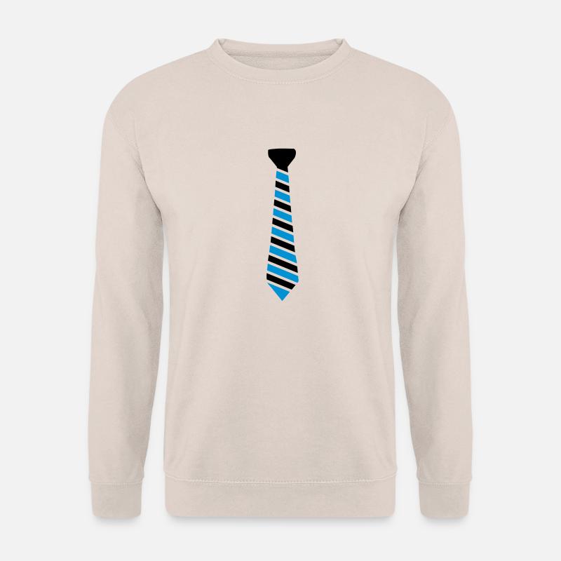 krawatte - Unisex Sweatshirt - sand