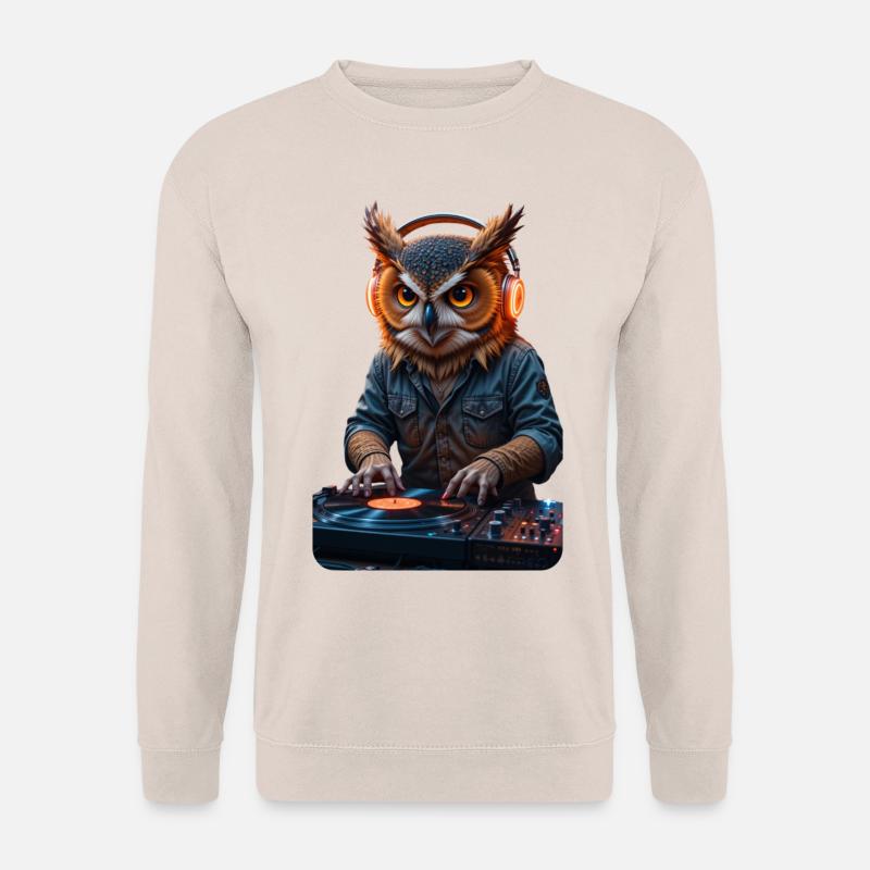 DJ Eule - Unisex Pullover - Sand