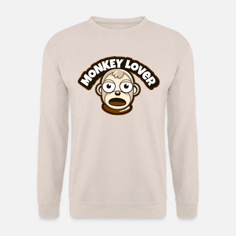 Monkey lover - Unisex Sweatshirt - sand