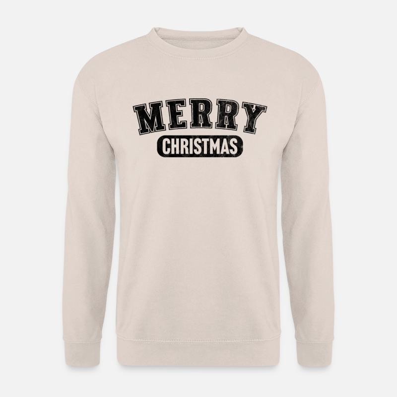 Frohe Weihnachten - Unisex Pullover - Sand