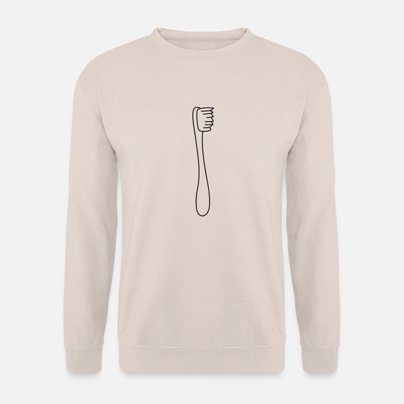 Toothbrush - Unisex Pullover - Sand
