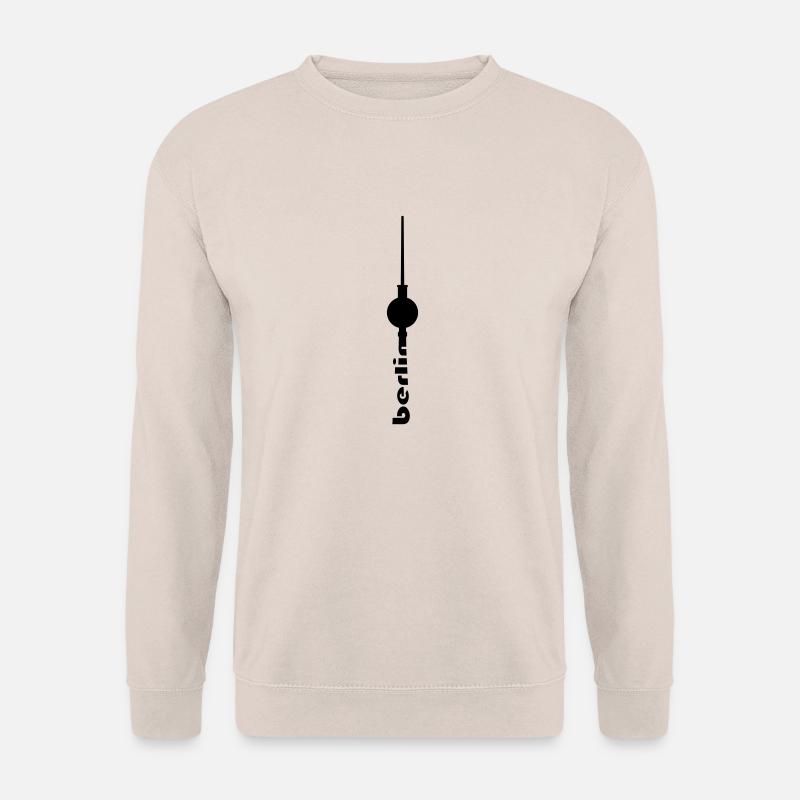 Berlin Fernsehturm Alex Schrift - Unisex Pullover - Sand