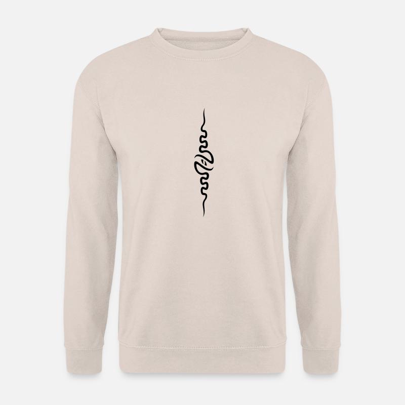 spine_front - Unisex Sweatshirt - sand
