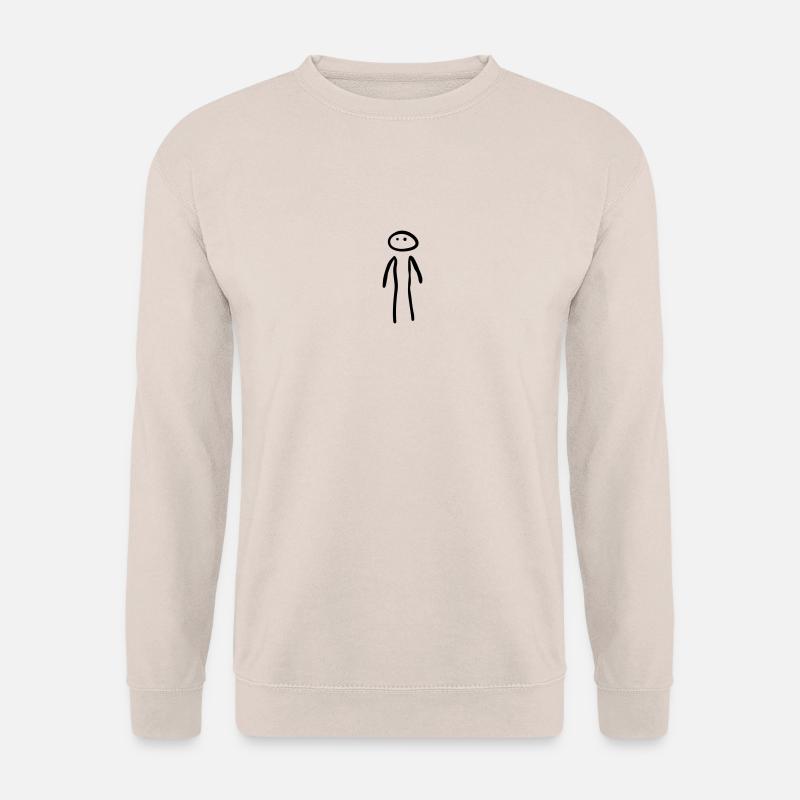 Mann Stehend - Unisex Pullover - Sand