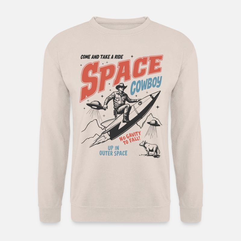 Space Cowboy - Unisex Pullover - Sand