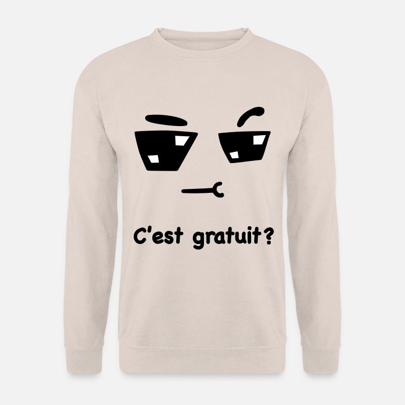 C’est gratuit? - Unisex Pullover - Sand