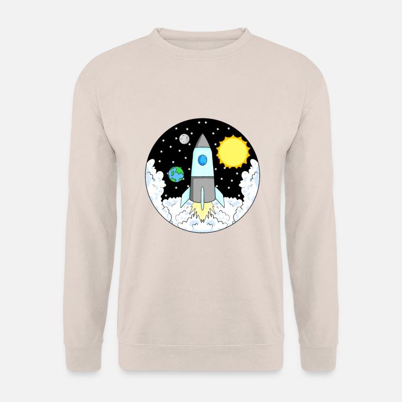 Rocket Space Space - Unisex Sweatshirt - sand