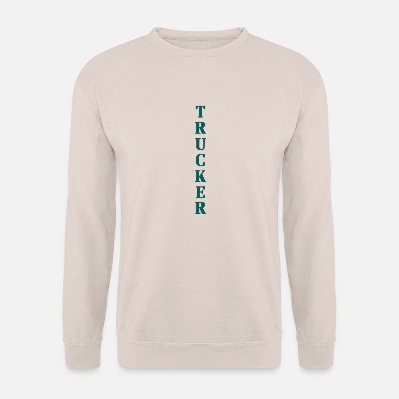 Ärmel  Trucker - Unisex Pullover - Sand