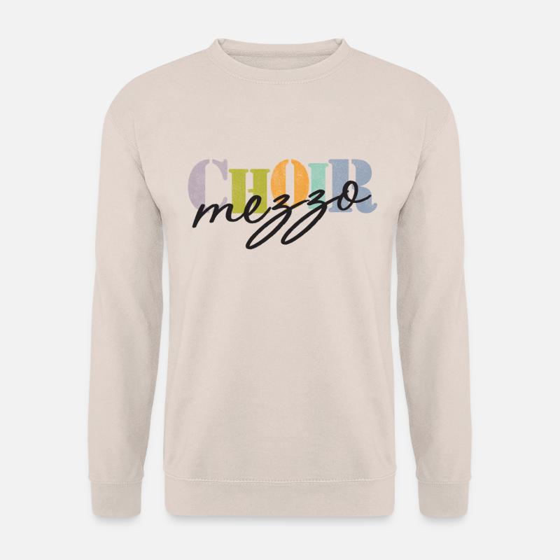 Choir - Mezzo-soprano - Unisex Pullover - Sand