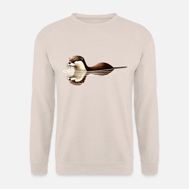 Fischotter - Unisex Pullover - Sand