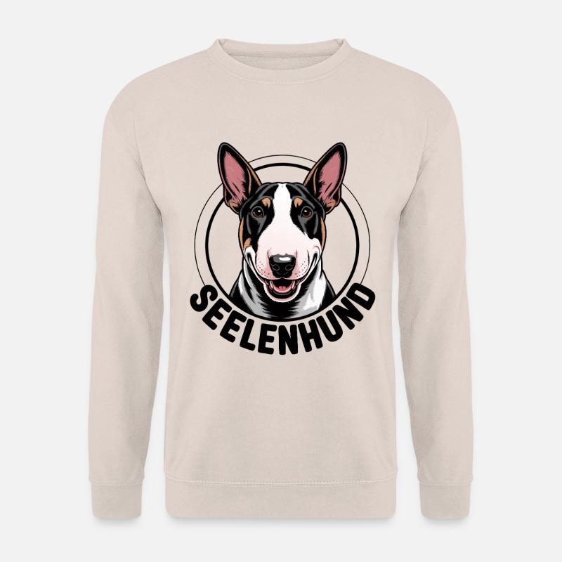 Minibullterrier - mein Seelenhund - Unisex Pullover - Sand