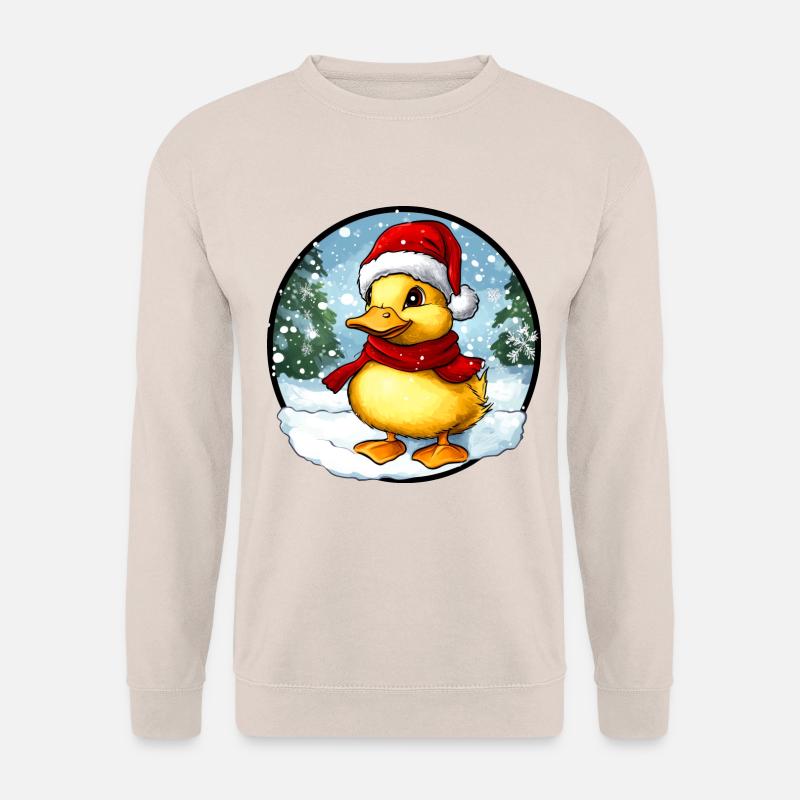 Entchen Weihnachten - Unisex Pullover - Sand