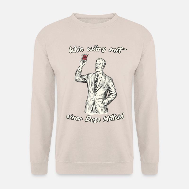 Retro Werbespruch Illustration - Unisex Pullover - Sand