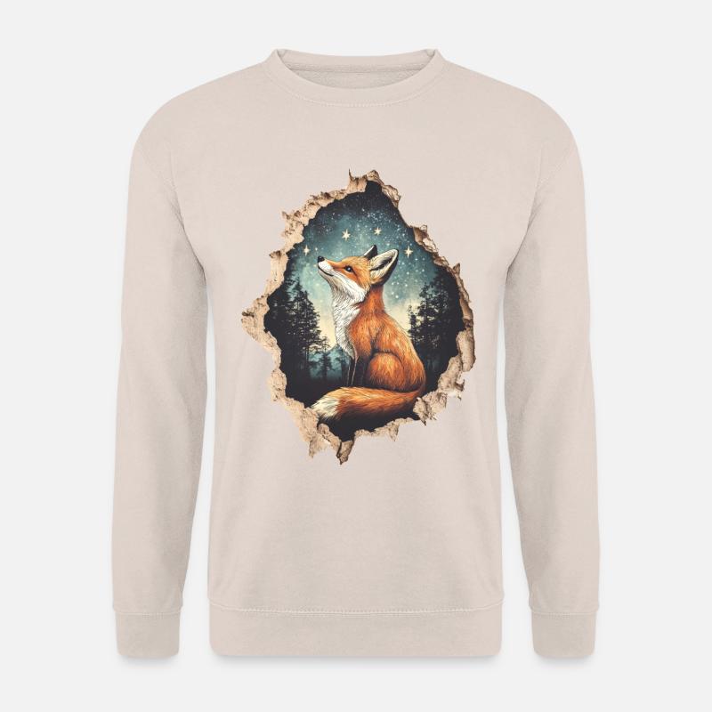 Fuchs Sterne - Unisex Pullover - Sand