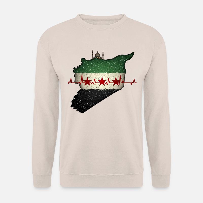freie Syrien - Unisex Pullover - Sand