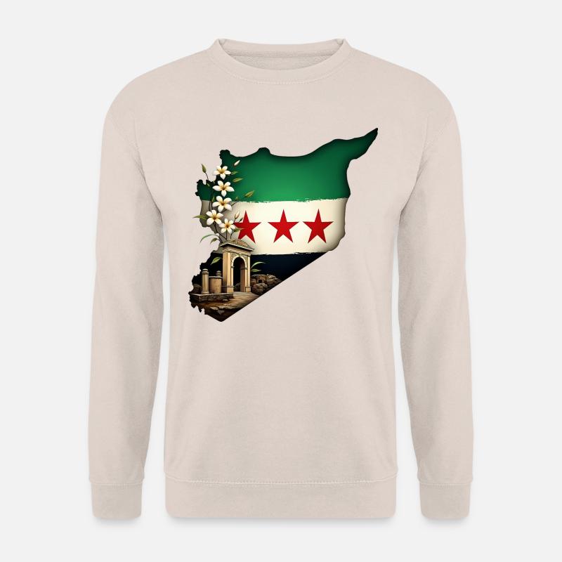 freie Syrien - Unisex Pullover - Sand