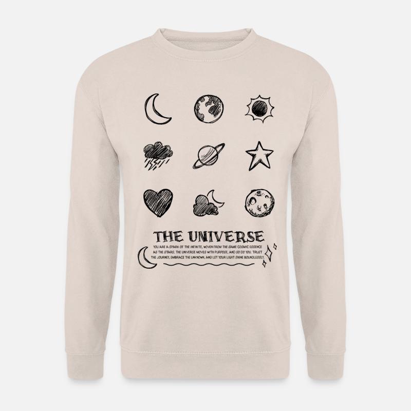 Conception d’univers - Sweat-shirt Unisexe - sable