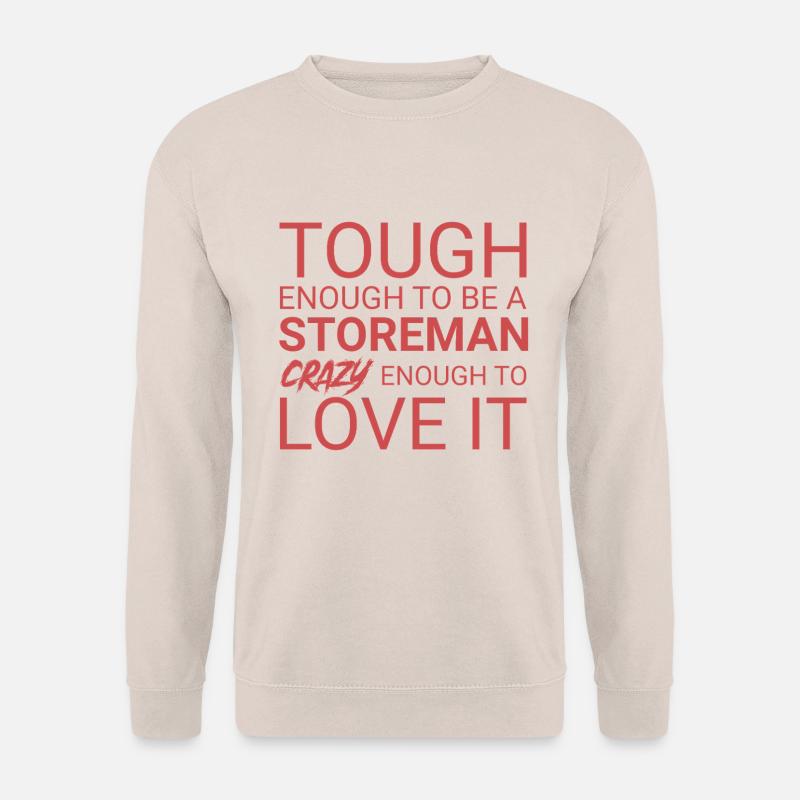 Storeman Crazy - Unisex Pullover - Sand