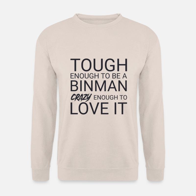 Binman Crazy - Unisex Pullover - Sand