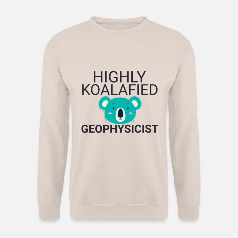 Geophysicist Koalafied Geophysics - Unisex Pullover - Sand