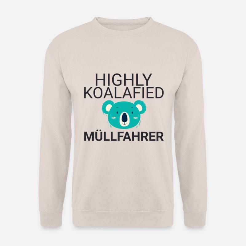 Müllfahrer Koalafied - Unisex Pullover - Sand