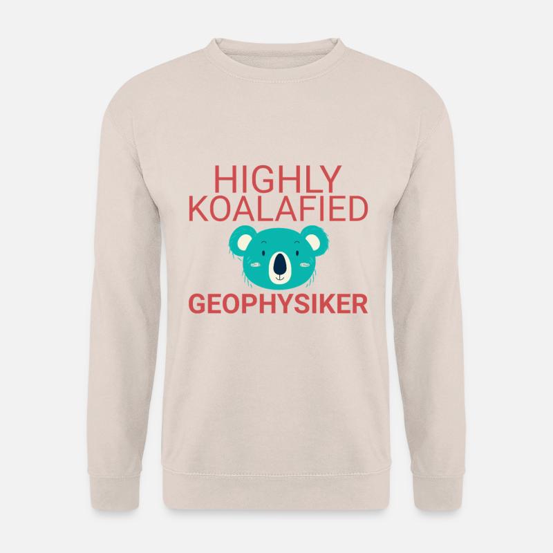 Geophysiker Koalafied Geophysik - Unisex Pullover - Sand