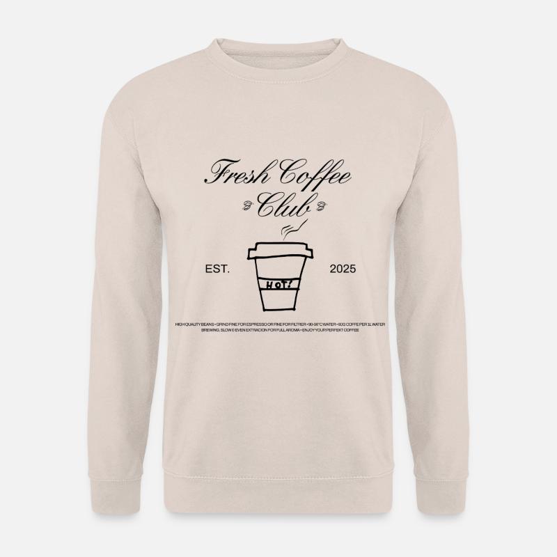 Fresh Coffee Club - Unisex Pullover - Sand