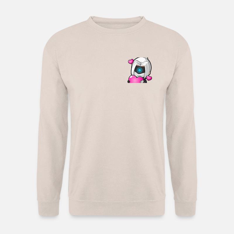 Cyber Ninja Herzliebe - Unisex Pullover - Sand
