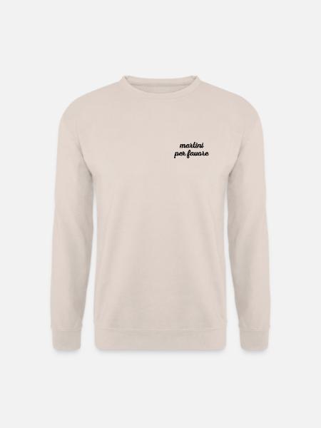 Martini per favore - Unisex Pullover - Sand