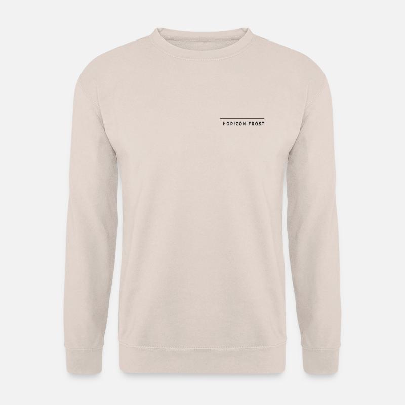 ATLANTEA-HORIZONTFROST - Unisex Pullover - Sand