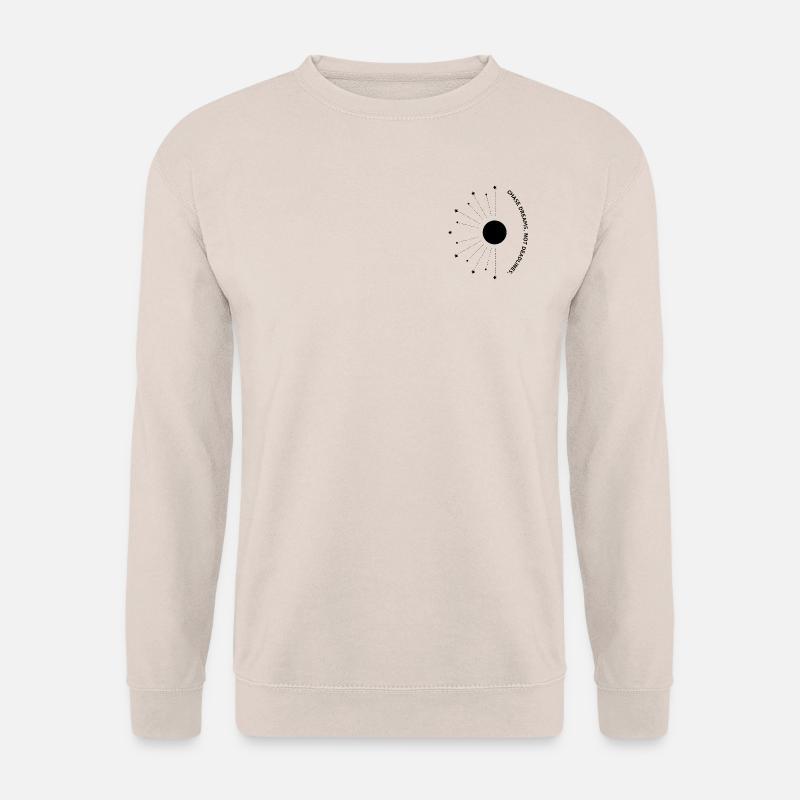 dreams not deadlines - Unisex Pullover - Sand