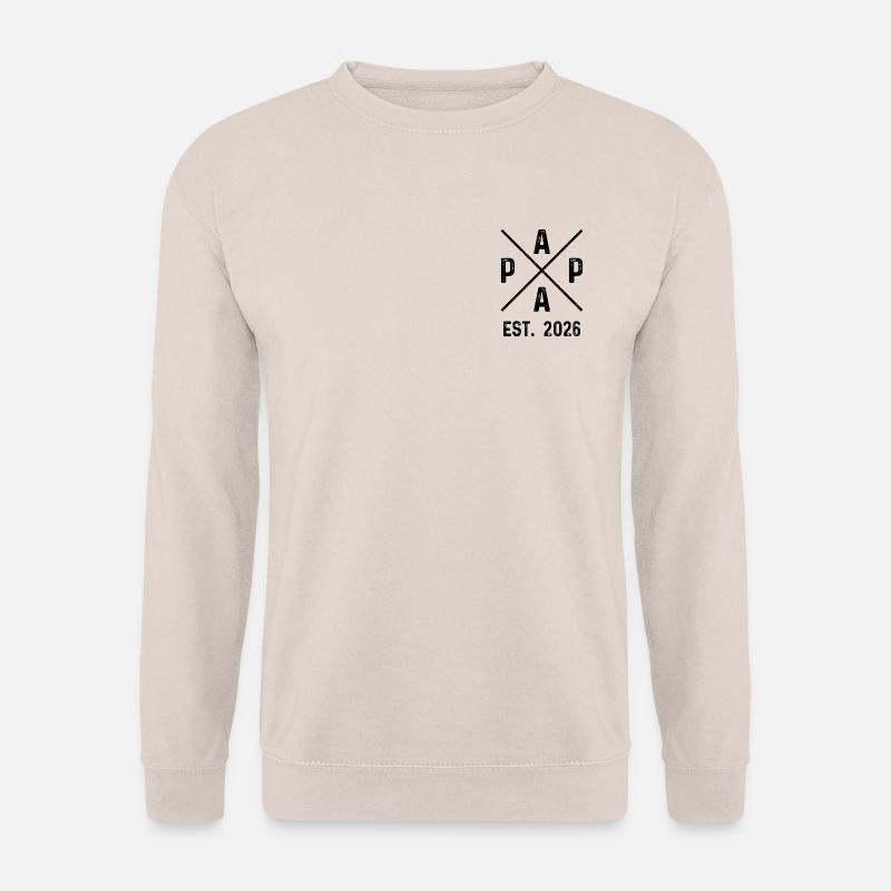 Papa Est. 2026 - Unisex Sweatshirt - sand