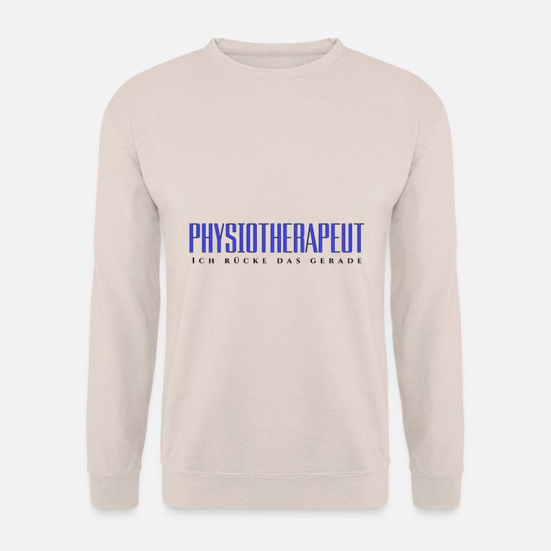 Kinésithérapeute - Je vais rectifier le tir - Sweat-shirt Unisexe - sable
