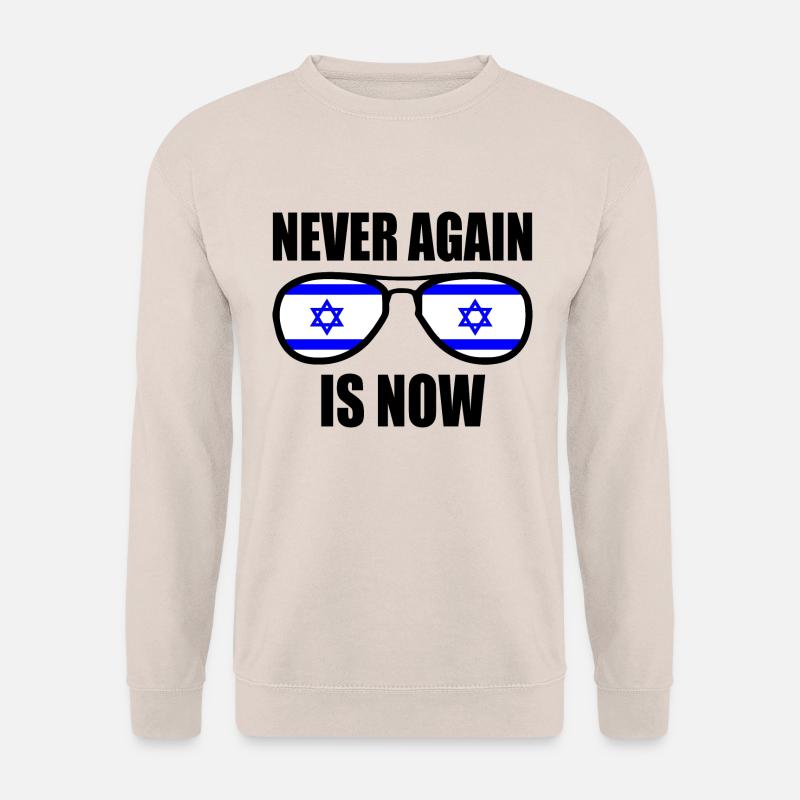 Never again is now - Unisex Pullover - Sand