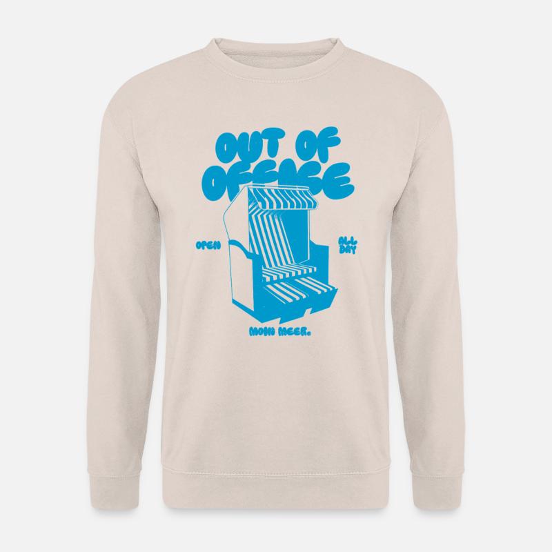 Out of Office - Strandkorb - Unisex Pullover - Sand