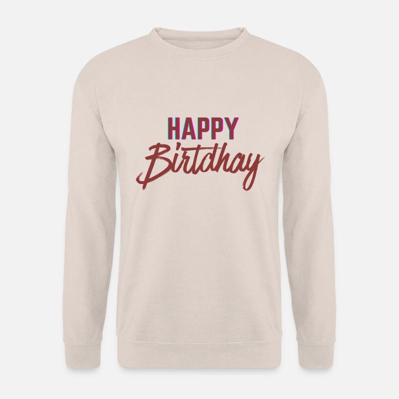 Happy Birthday - Unisex Pullover - Sand
