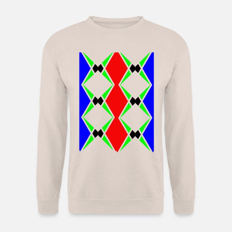 Multicolored unique design - Unisex Sweatshirt - sand