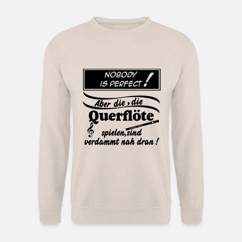 Fanfahrenzug, Spielmannszug,Querflöte...(25) - Unisex Pullover - Sand