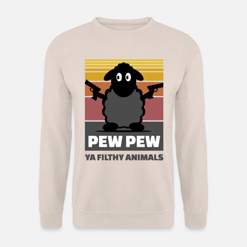 Schaf Gangster - Unisex Pullover - Sand