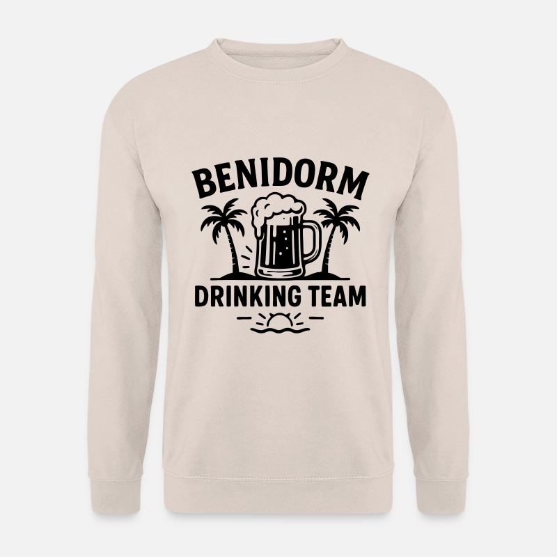 Benidorm Drinking Team - Unisex Sweatshirt - sand