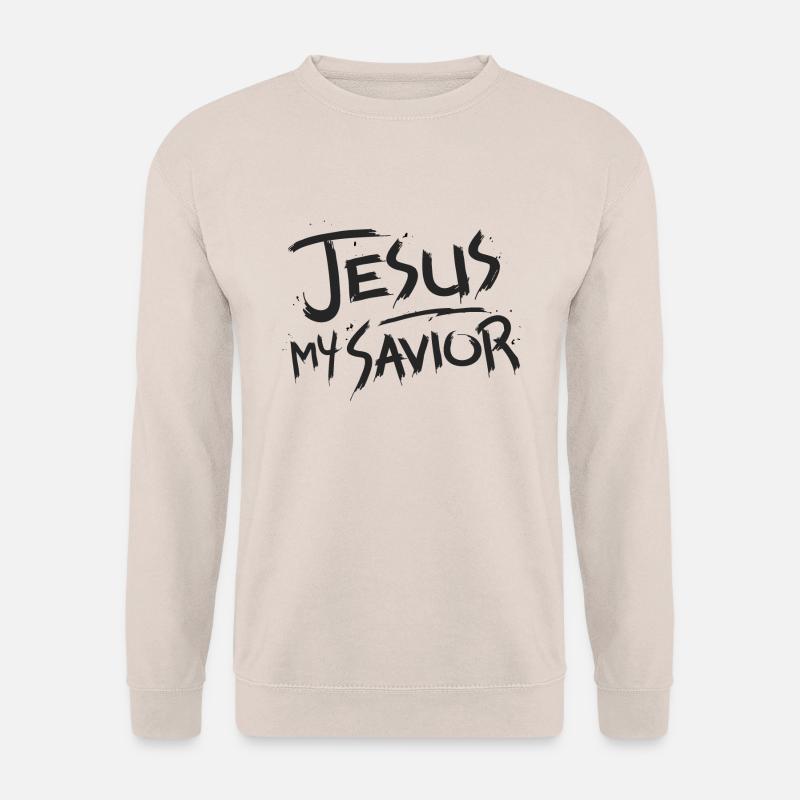 Jesus my savior - Unisex Pullover - Sand