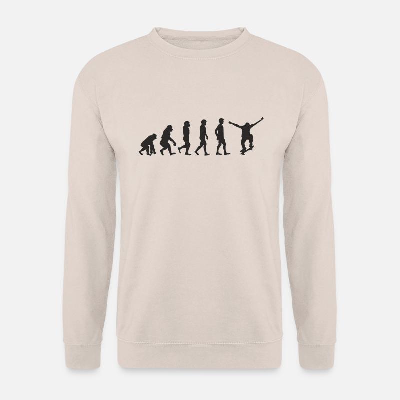 Evolution Skater - Unisex Sweatshirt - sand