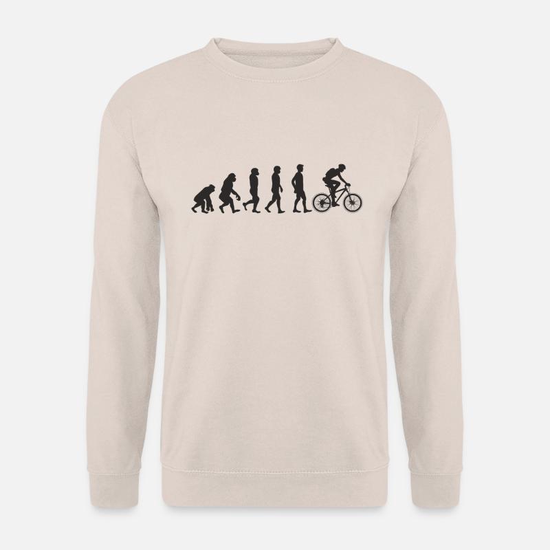 Evolution Bicycle - Sweat-shirt Unisexe - sable