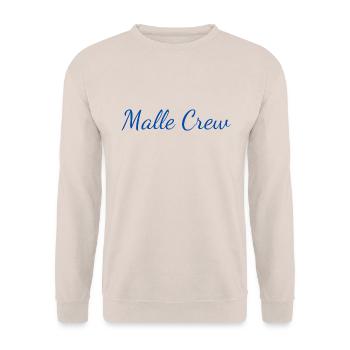 Équipage Malle - Sweat-shirt Unisexe - sable - Devant - Alina (178cm) & Michal (187cm)