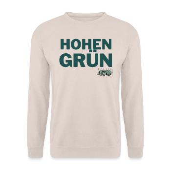HOHENGRÜN - Unisex Pullover - Sand - Vorne - Alina (178cm) & Michal (187cm)