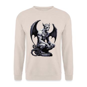Gargoyle - Unisex Pullover - Sand - Vorne - Alina (178cm) & Michal (187cm)