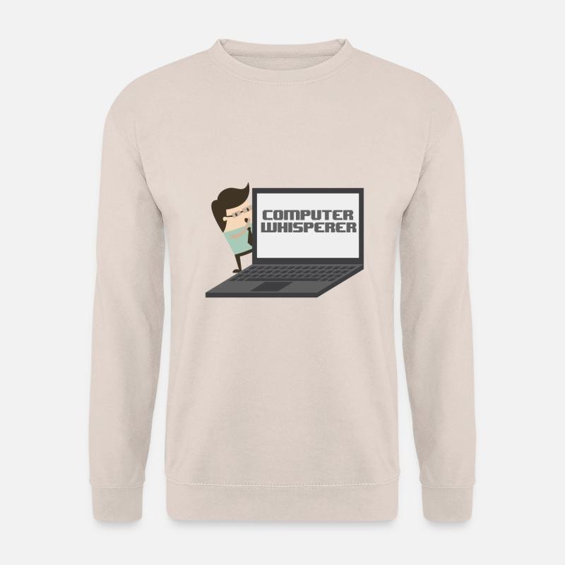 Computer Whisperer - Computer Nerd und Versteher. - Unisex Pullover - Sand